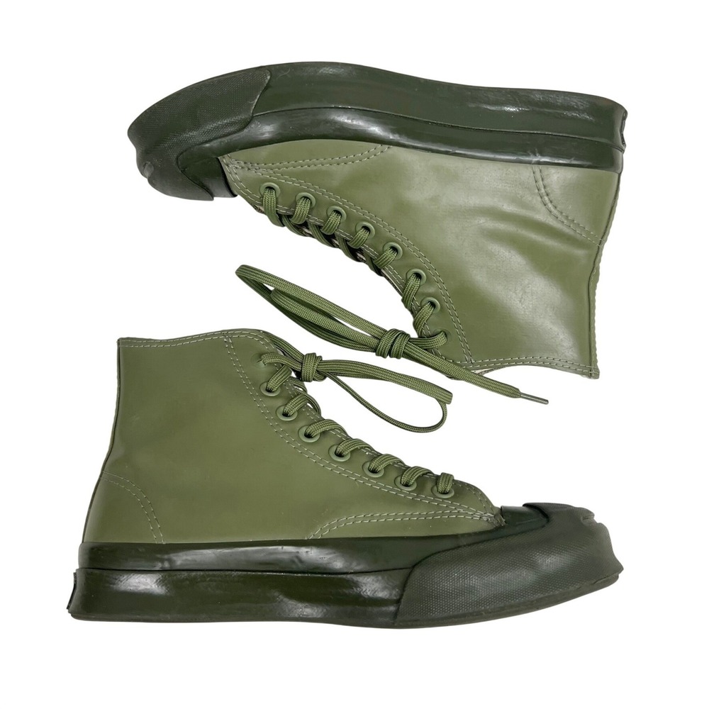 Converse Jack Purcell Counter Climate Rubber High Top Olive Green 153581C 5.5W - Picture 2 of 9